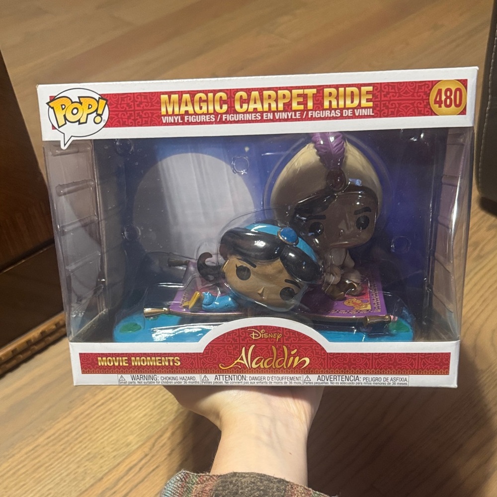 Funko Magic Carpet Ride Vinyl Figure Aladdin and Jasmine